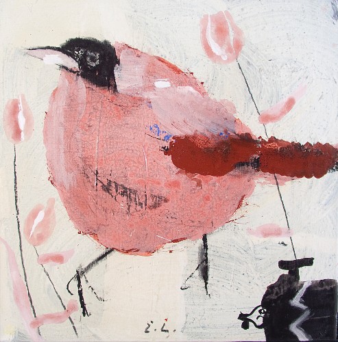 pink bird